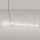 LED Hängelampe dimmbar Push-DIM Weiß 4000K L:158 cm