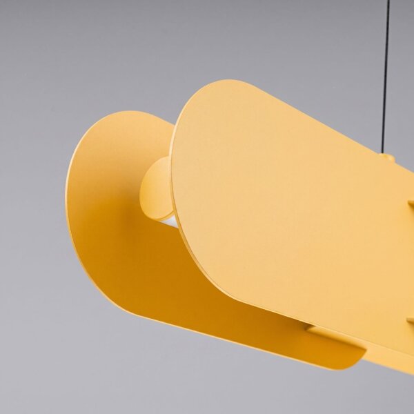 LED Pendelleuchte dimmbar Push-DIM Gelb 3000K L:158 cm
