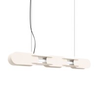 LED H&auml;ngelampe dimmbar Push-DIM Beige 3000K L:91 cm