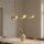 LED Hängelampe dimmbar Push-DIM Beige 3000K L:91 cm