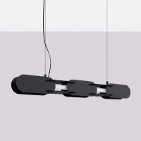 LED Pendelleuchte dimmbar Push-DIM 3000K 91 cm Schwarz