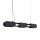 LED Pendelleuchte dimmbar Push-DIM 3000K 91 cm Schwarz