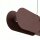 LED Pendelleuchte dimmbar Push-DIM Braun 4000K L:91 cm
