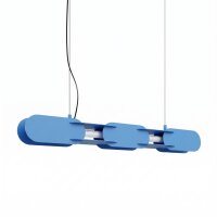 LED Hängelampe dimmbar Hellblau Modern 3000K L:91 cm