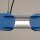 LED Hängelampe dimmbar Hellblau Modern 3000K L:91 cm