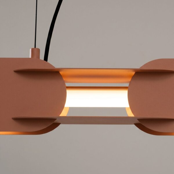 LED Pendelleuchte dimmbar Push-DIM Mokka 3000K L:91 cm