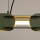 LED Hängelampe dimmbar Olivgrün Stahl 3000K L:91 cm