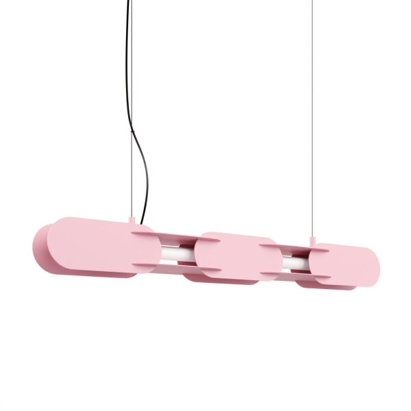 LED Hängelampe dimmbar Push-DIM Pink 3000K L:91 cm