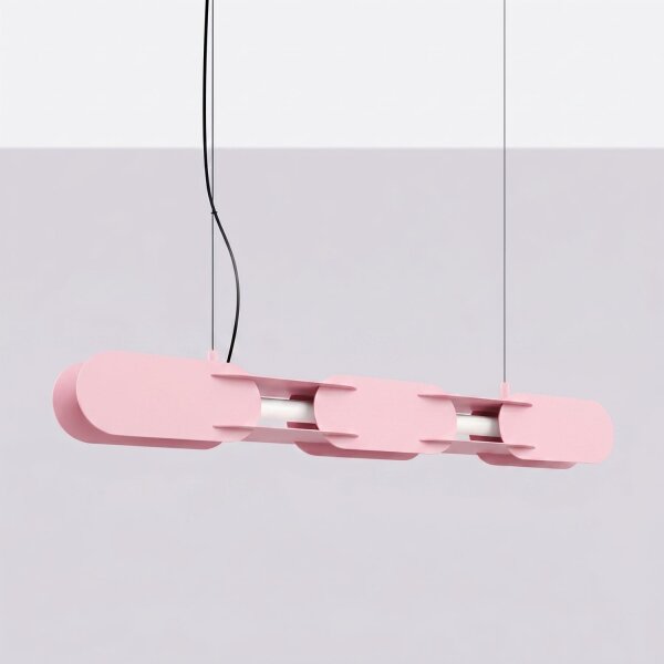 LED Hängelampe dimmbar Push-DIM Pink 3000K L:91 cm