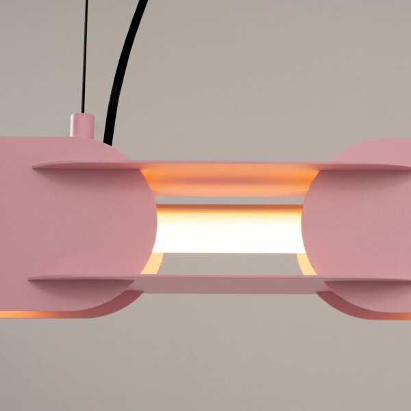 LED Hängelampe dimmbar Push-DIM Pink 3000K L:91 cm