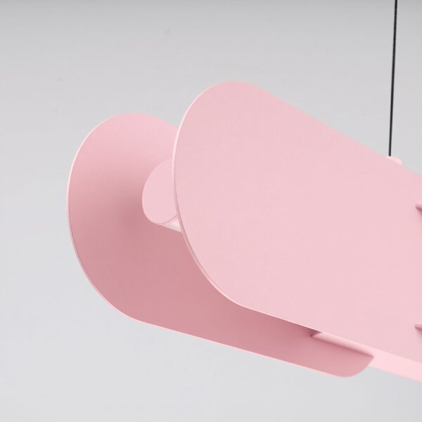 LED Hängelampe dimmbar Push-DIM Pink 3000K L:91 cm