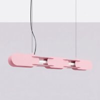 LED Hängelampe dimmbar Push-DIM Pink 3000K L:91 cm