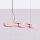 LED Hängelampe dimmbar Push-DIM Pink 3000K L:91 cm