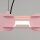 LED Pendelleuchte dimmbar Push-DIM Pink 4000K L:91 cm
