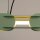LED Hängelampe dimmbar Push-DIM Salbei 3000K L:91 cm