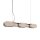 LED Pendelleuchte dimmbar Push-DIM Taupe 3000K L:91 cm
