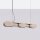 LED Pendelleuchte dimmbar Push-DIM Taupe 3000K L:91 cm
