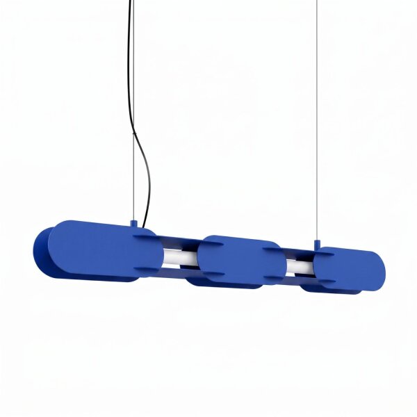 LED Hängelampe dimmbar Ultramarin Stahl 3000K L:91 cm