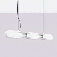 LED Pendelleuchte dimmbar Push-DIM Weiß 4000K L:91 cm