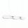 LED Pendelleuchte dimmbar Push-DIM Weiß 4000K L:91 cm