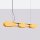 LED Pendelleuchte dimmbar Push-DIM Gelb 3000K L:91 cm