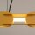 LED Pendelleuchte dimmbar Push-DIM Gelb 3000K L:91 cm