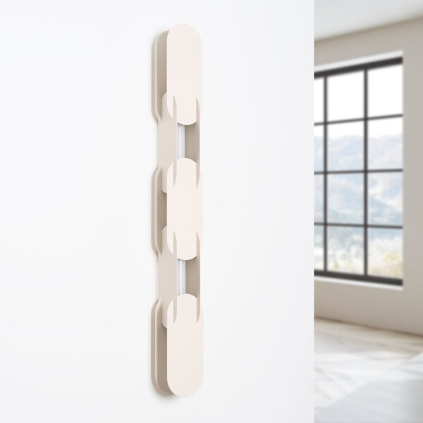 LED Wandleuchte dimmbar Push-DIM Beige 4000K H:91 cm