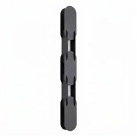 LED Wandleuchte dimmbar Push-DIM Schwarz 3000K H:91 cm