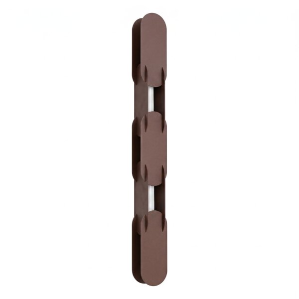 LED Wandleuchte dimmbar Push-DIM Braun 4000K H:91 cm