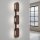 LED Wandleuchte dimmbar Push-DIM Braun 4000K H:91 cm