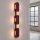 LED Wandleuchte dimmbar Push-DIM Burgund 3000K H:91 cm