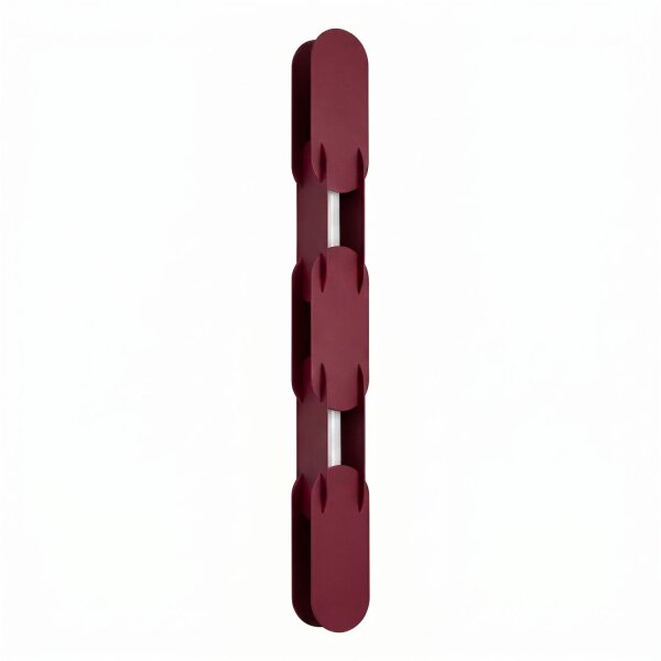 LED Wandlampe dimmbar Push-DIM Burgund 4000K H:91 cm