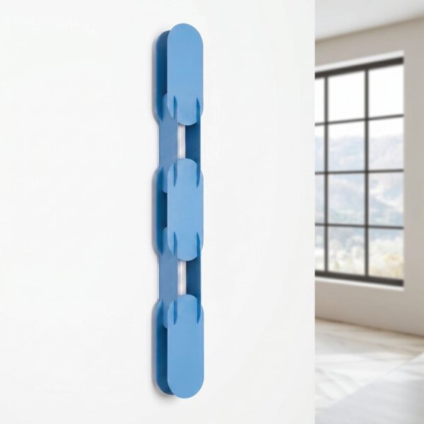 LED Wandlampe dimmbar Push-DIM Hellblau 3000K H:91 cm