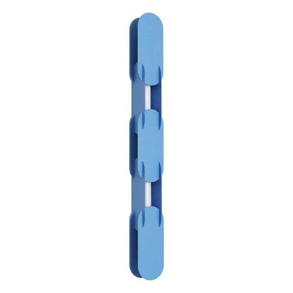 LED Wandleuchte dimmbar Push-DIM Hellblau 4000K H:91 cm
