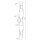 LED Wandleuchte dimmbar Push-DIM Mokka 3000K H:91 cm