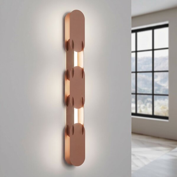 LED Wandlampe dimmbar Push-DIM Mokka 4000K H:91 cm