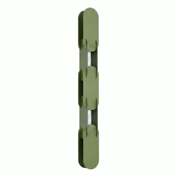 LED Wandlampe dimmbar Push-DIM Olivgrün 3000K H:91 cm