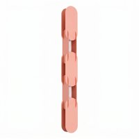 LED Wandleuchte dimmbar Push-DIM Pfirsich 3000K H:91 cm