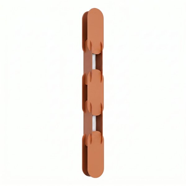 LED Wandleuchte dimmbar Push-DIM Ockerrot 4000K H:91 cm