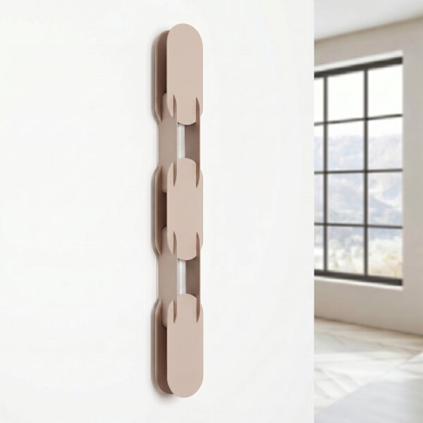 LED Wandleuchte dimmbar Push-DIM Taupe 4000K H:91 cm