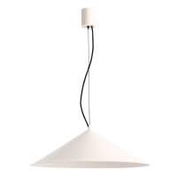 LED Pendelleuchte TRIAC dimmbar Beige 3000K &Oslash;50 cm rund