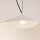 LED Pendelleuchte TRIAC dimmbar Beige 3000K Ø50 cm rund
