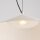 LED Hängelampe TRIAC dimmbar Beige 4000K rund Ø50 cm