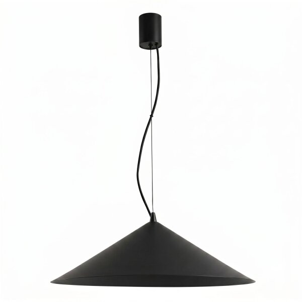 LED Hängelampe TRIAC dimmbar Stahl 3000K rund Ø50 cm