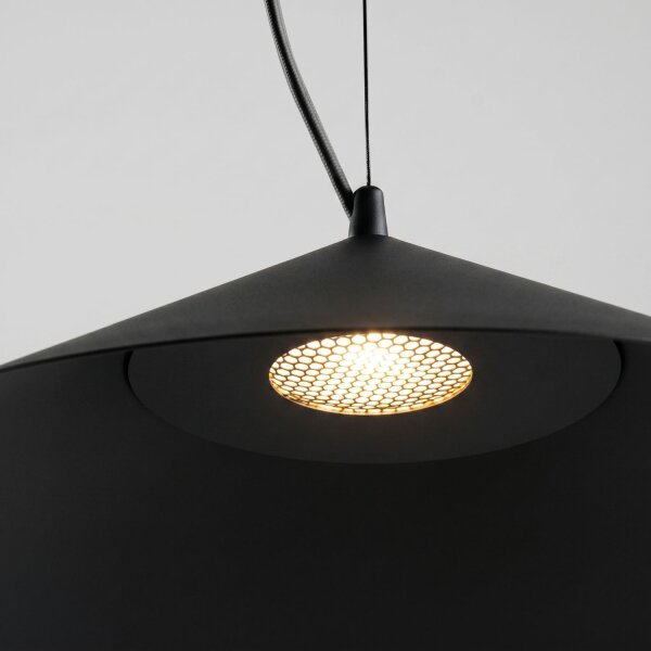 LED Hängelampe TRIAC dimmbar Stahl 3000K rund Ø50 cm