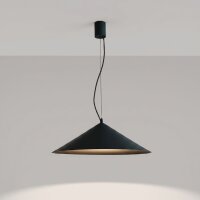 LED Hängelampe TRIAC dimmbar Stahl 3000K rund...