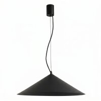 LED Pendelleuchte TRIAC dimmbar Schwarz 4000K &Oslash;50 cm