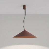 LED Pendelleuchte TRIAC dimmbar Braun 3000K Ø50 cm...