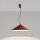 LED Hängelampe TRIAC dimmbar Burgund 3000K Ø50 cm rund