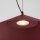 LED Pendelleuchte TRIAC dimmbar Burgund 4000K Ø50 cm